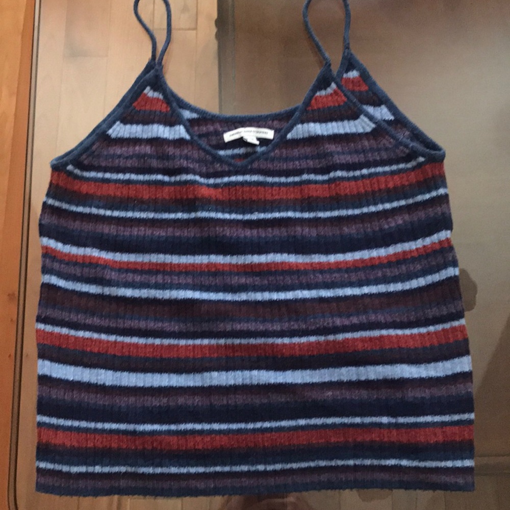 Multi-Colored Stripe Tink Top